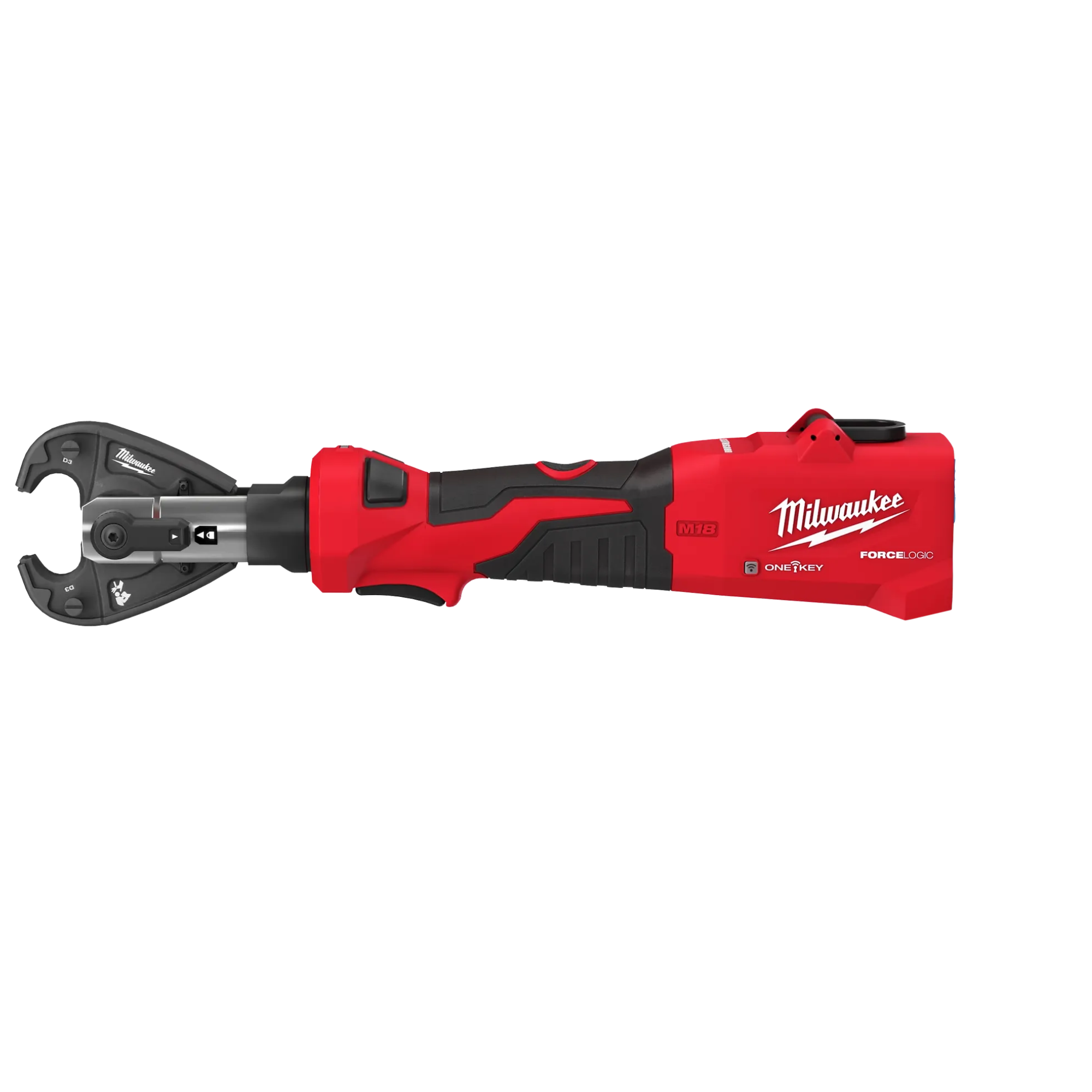 Milwaukee M18 FORCE LOGIC 6T Linear Utility Crimper w/ O-D3 Jaw from GME Supply